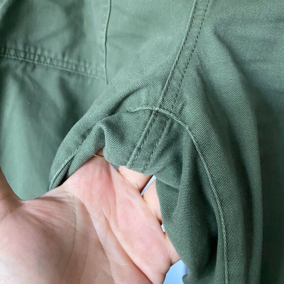 REVOLVE PISTOLA Pamela Drawstring Twill Olive Green Pants Size S - Picture 7 of 8